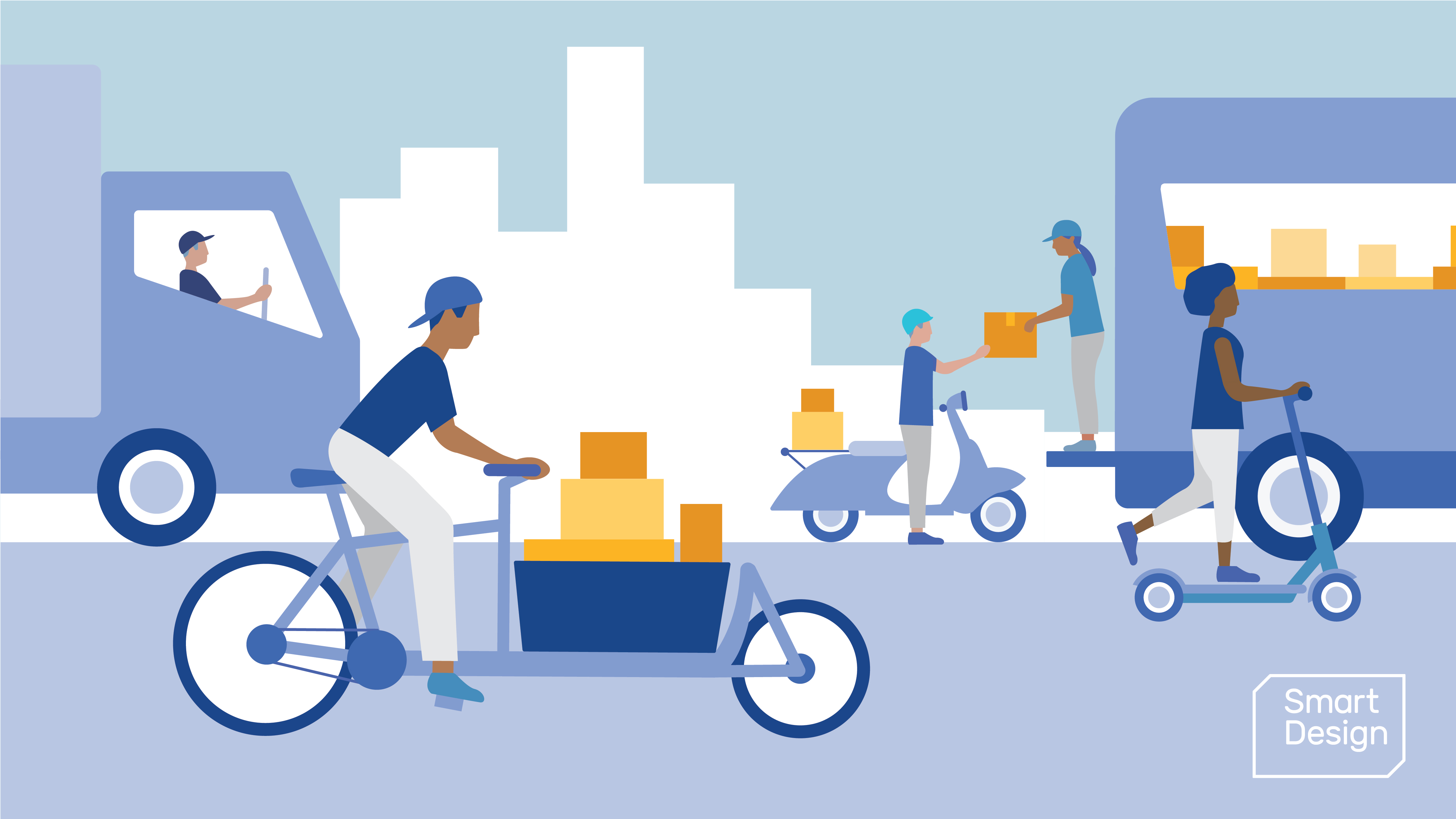 One-day deliveries are breaking our cities